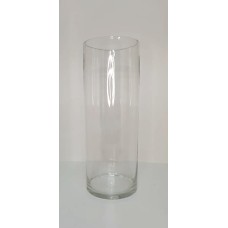 Vaso de Vidro Tubo Incolor M Vaso de Vidro Tubo Incolor M